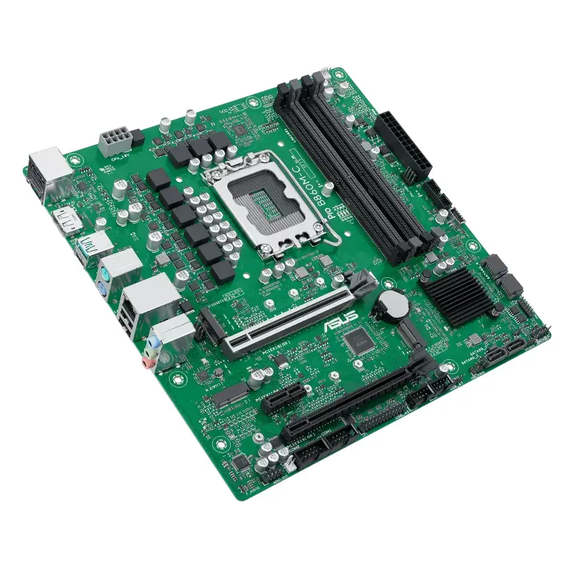 ASUS 1851 B860M-C-CSM PRO - DDR5/2xM.2/DP/HDMI/µATX - Afbeelding 3