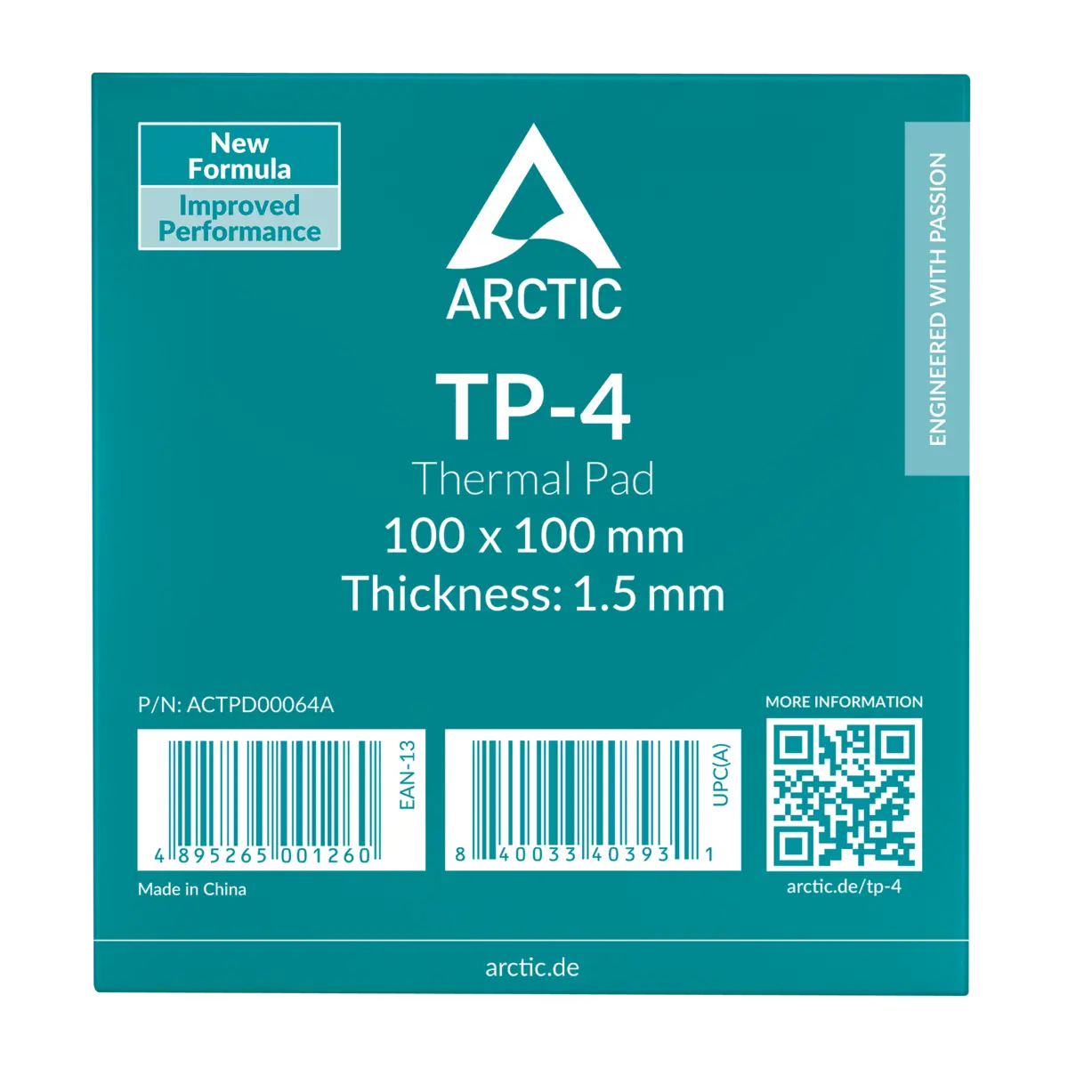 CPU koelpasta Arctic ThermalPad TP-4 100x100mm, 1.5mm - Afbeelding 2