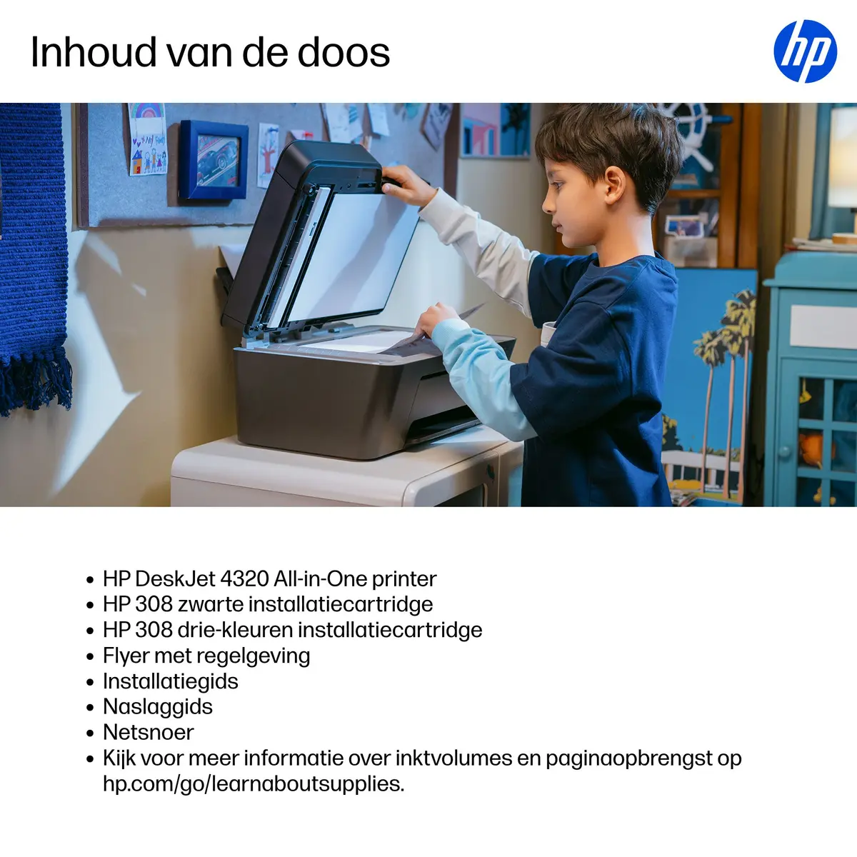 HP Deskjet 4320e AIO / WLAN / Zwart - Afbeelding 14