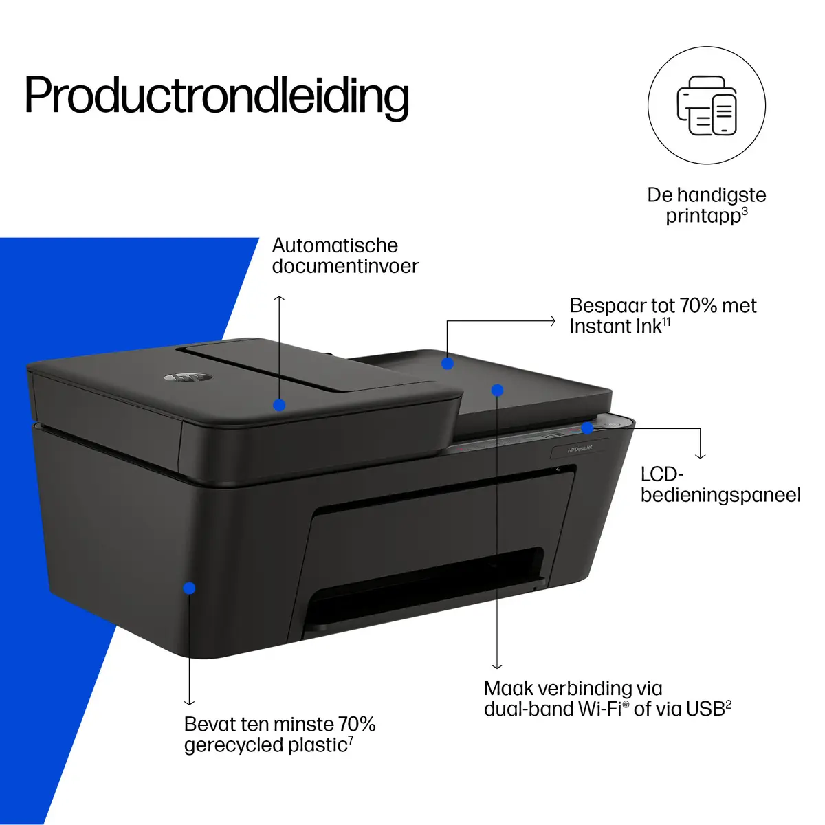 HP Deskjet 4320e AIO / WLAN / Zwart - Afbeelding 4