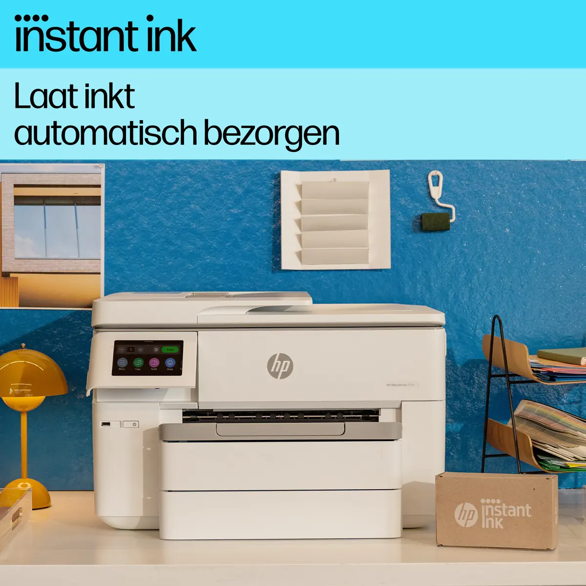 HP OfficeJet Pro 9730e Wide Format AIO / WLAN/LAN / Wit - Afbeelding 9