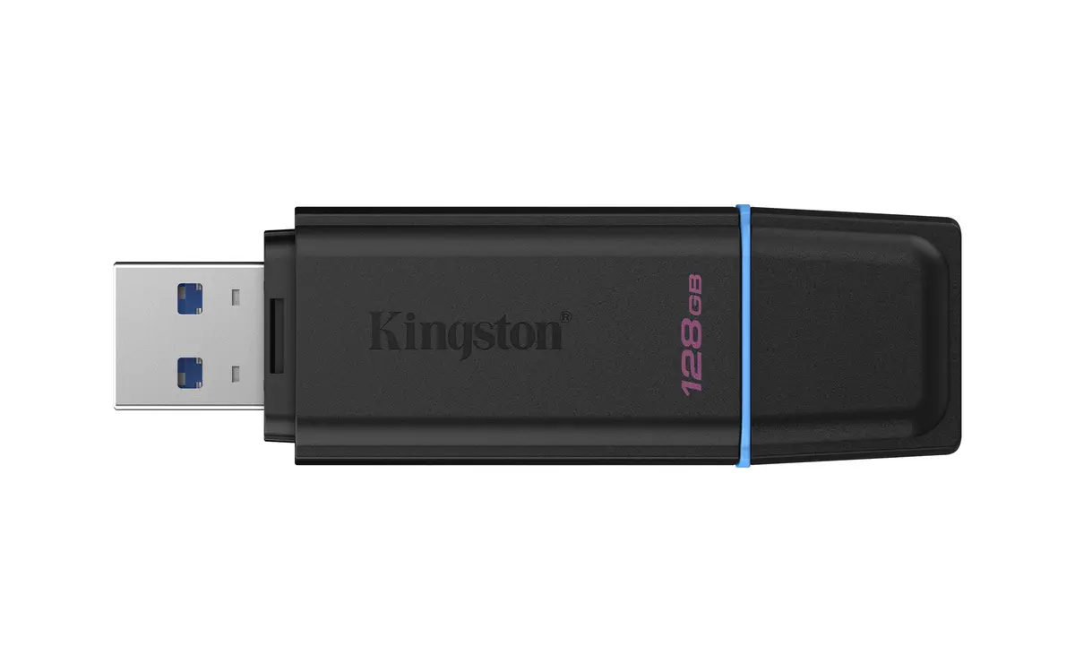 USB 3.2 FD 128GB Kingston DataTraveler Exodia Zw-Blauw - Afbeelding 3
