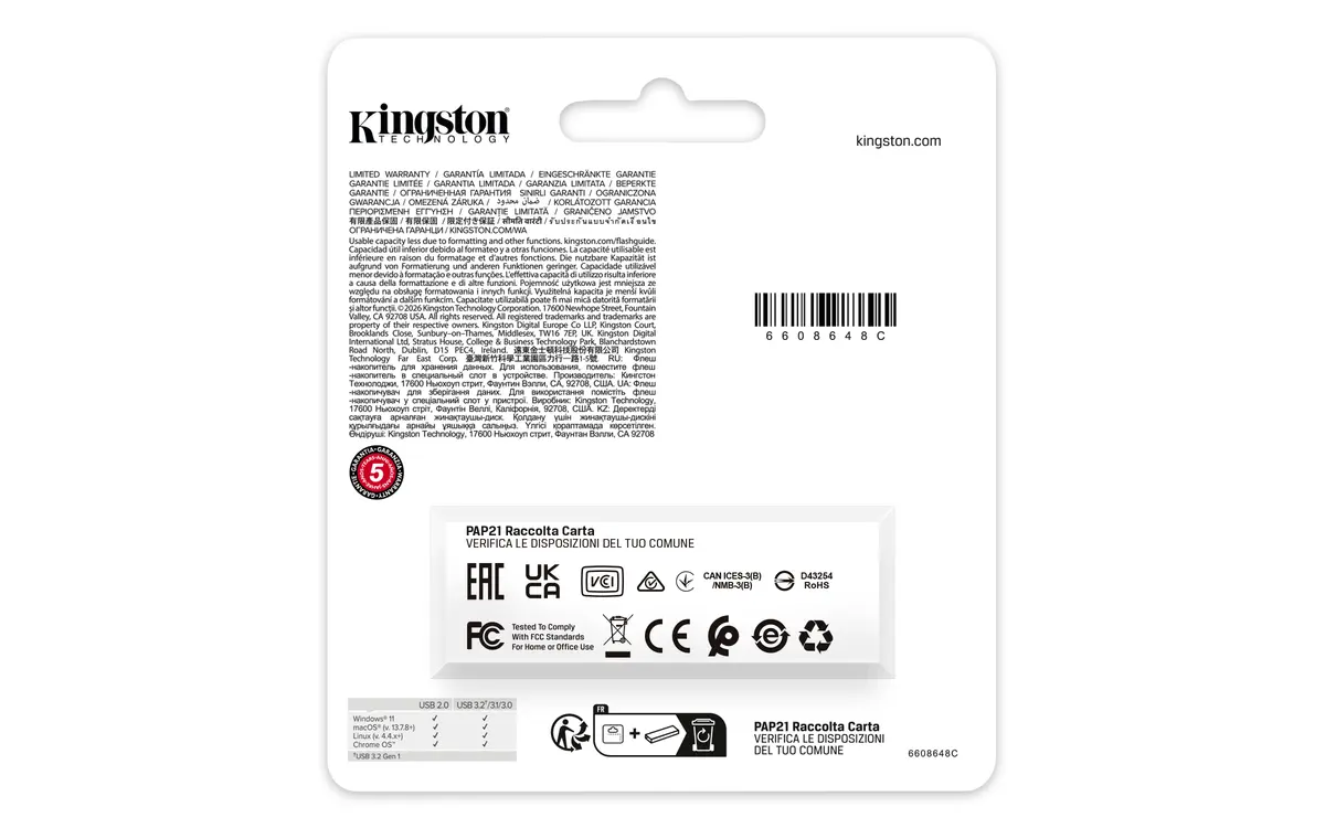 USB 3.2 FD 256GB Kingston DataTraveler Exodia Zw-Groen - Afbeelding 6