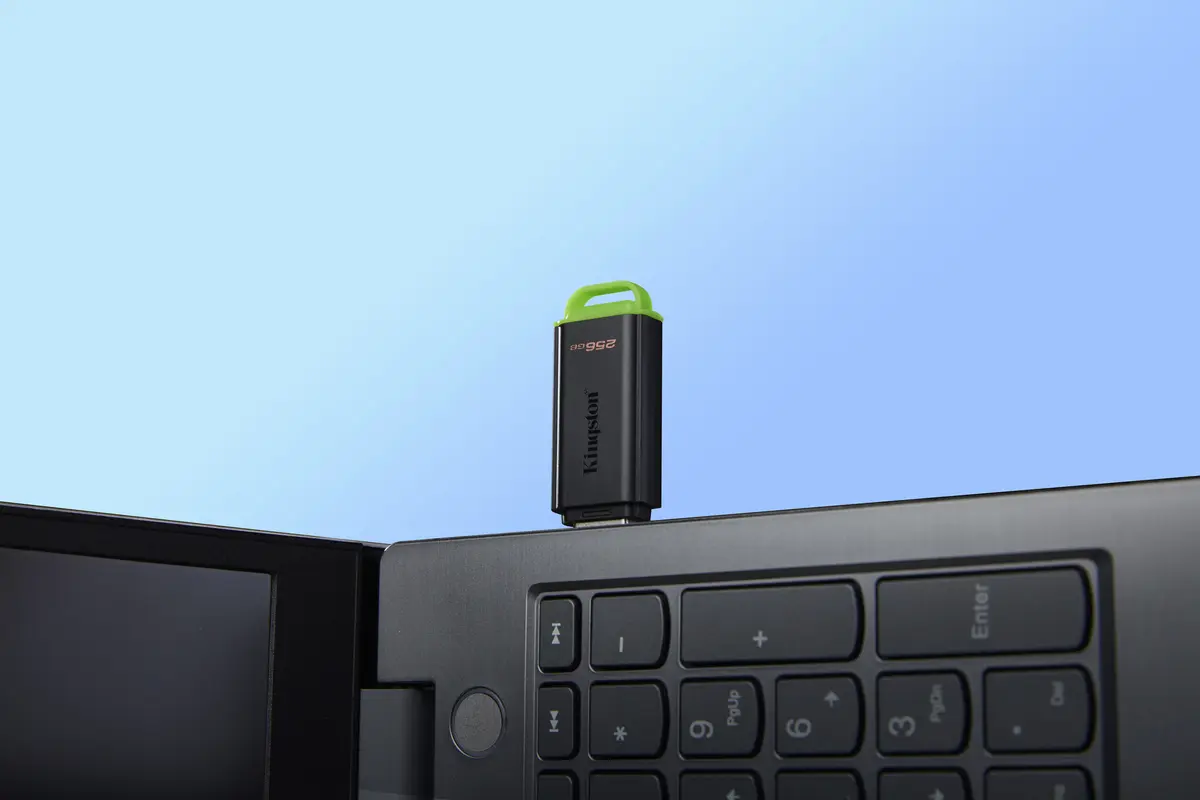 USB 3.2 FD 256GB Kingston DataTraveler Exodia Zw-Groen - Afbeelding 8
