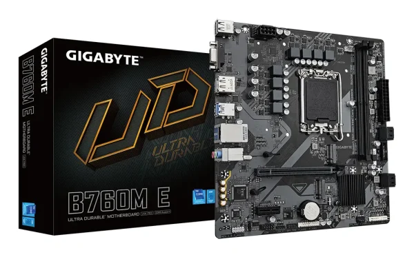 Gigabyte 1700 B760M E - DDR5/2xM.2/DP/HDMI/VGA/µATX