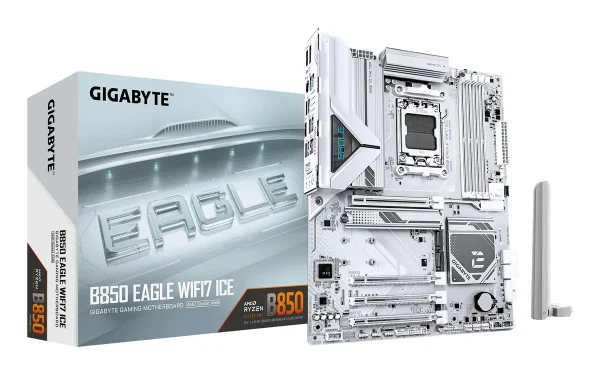 Gigabyte AM5 B850 EAGLE WiFi7 ICE -DDR5/3xM.2/DP/HDMI/ATX