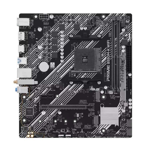 ASUS AM4 B550M-K WIFI PRIME - DDR4/2xM.2/HDMI/DVI/VGA/
