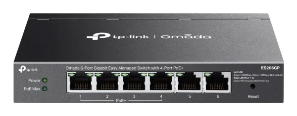 6Port 1Gbps Omada Managed 4xPoE+ 65W TP-Link