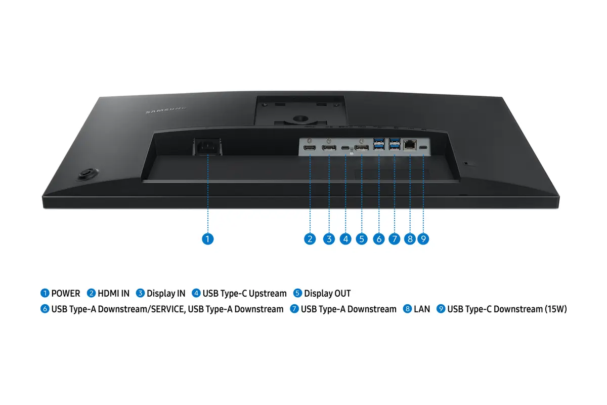 27" Samsung S4 S43UF FHD/DP/HDMI/4xUSB/LAN/Pivot/IPS - Afbeelding 14