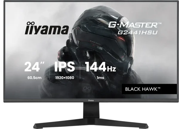 24" Iiyama G-Master G2441HSU-B1 FHD/DP/HDMI/144Hz/IPS