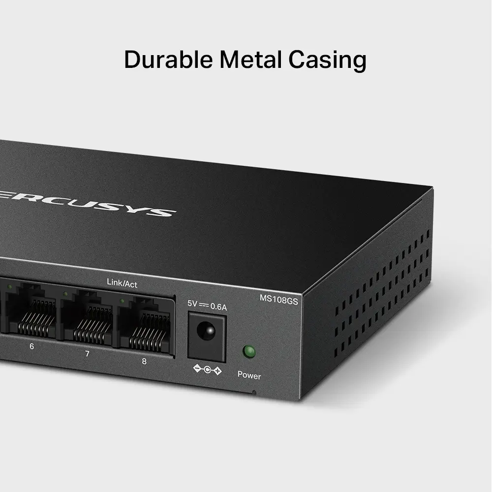 8Port 1Gbps MERCUSYS - Afbeelding 4