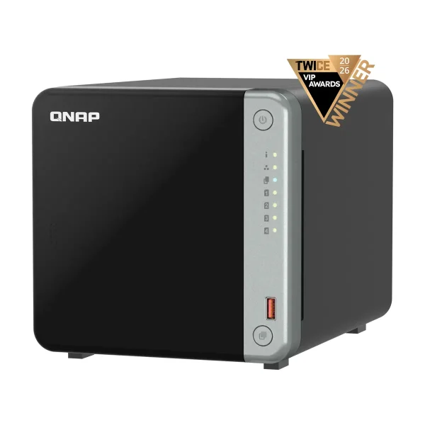 Qnap TS-462A-4G 4bay/2xM.2/2xUSB 3.2/2xUSB 2.0/