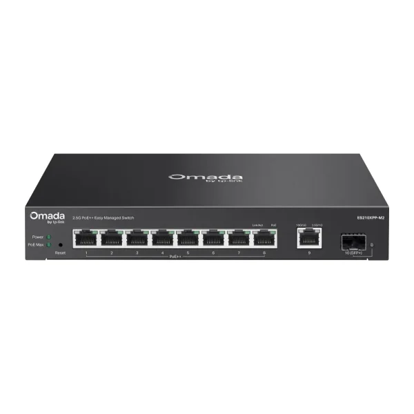 9Port 2.5Gbps Omada 8xPoE++ 1xSFP+ TP-Link