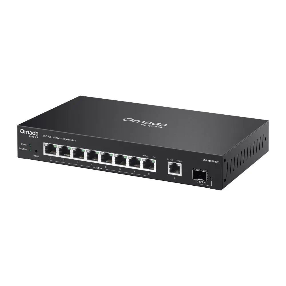 9Port 2.5Gbps Omada 8xPoE++ 1xSFP+ TP-Link - Afbeelding 3