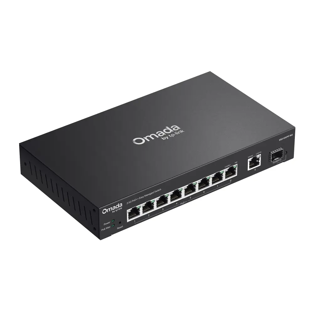 9Port 2.5Gbps Omada 8xPoE++ 1xSFP+ TP-Link - Afbeelding 4