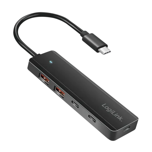 LogiLink 4 Port, USB-C --> 2xUSB-C 3.2 + 2xUSB-A 3.2