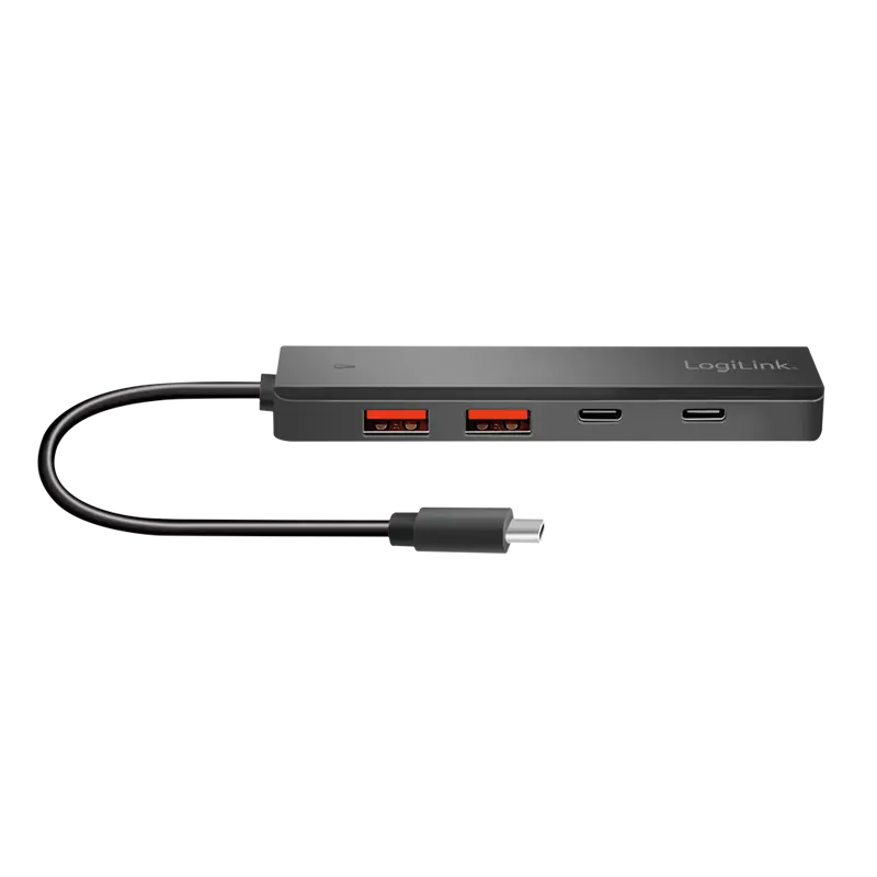 LogiLink 4 Port, USB-C --> 2xUSB-C 3.2 + 2xUSB-A 3.2 - Afbeelding 3