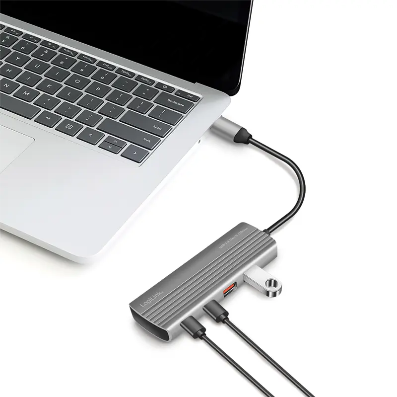 LogiLink 7+1 Port, USB-C --> 5xUSB-C 3.2 + 2xUSB-A 3.2 - Afbeelding 5