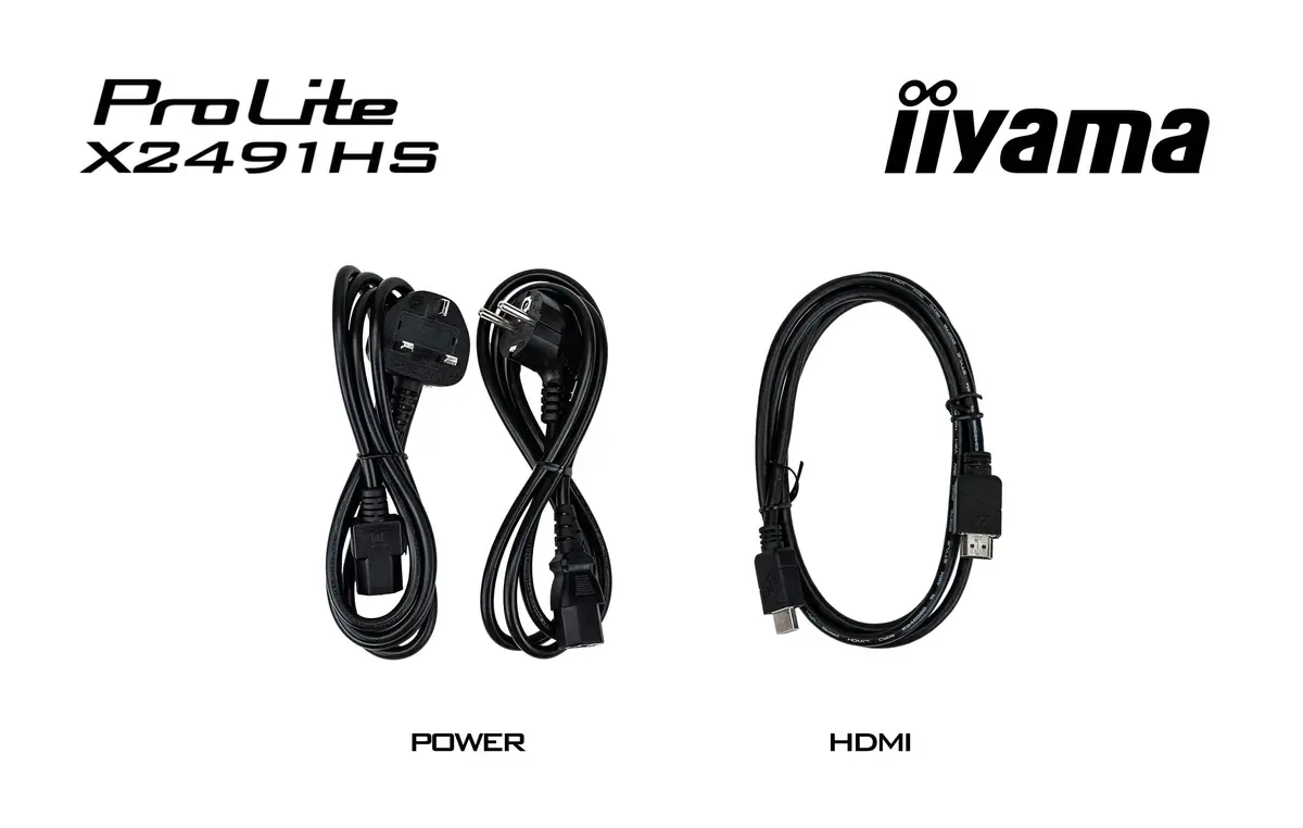 24" Iiyama ProLite X2491HS-B1 FHD/DP/HDMI/Speaker/IPS - Afbeelding 17