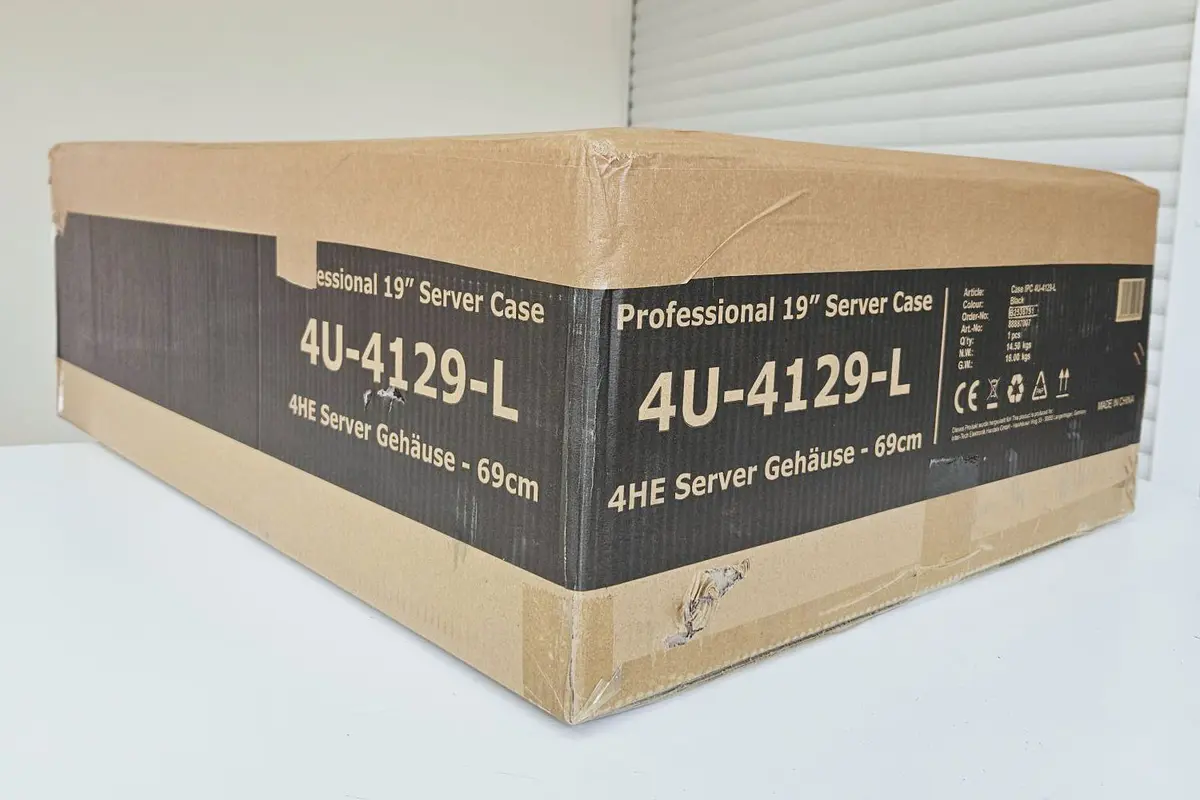 Inter-Tech 4U 4129L - USB3.2/Server Case/ATX