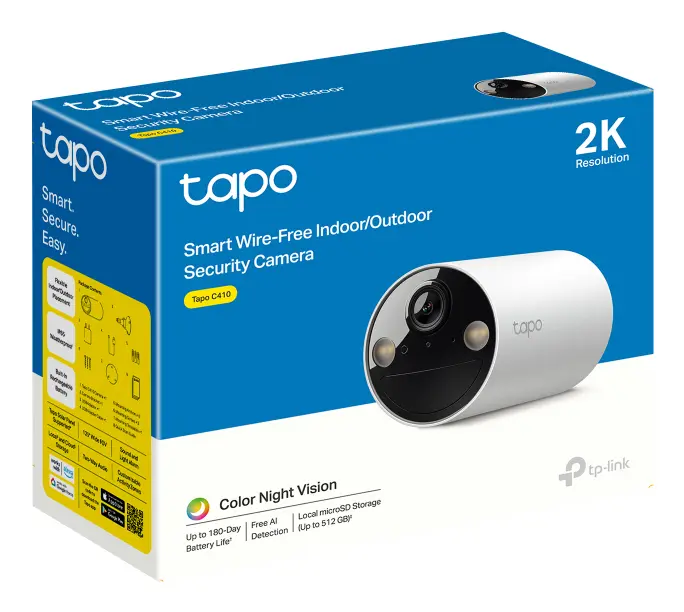 TP-Link TAPO C410 WiFi/3MP/2-Way Audio/IR. - Afbeelding 10