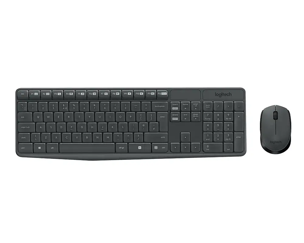 FR DT Logitech MK235 Grijs Wireless Ret (Franse layout)