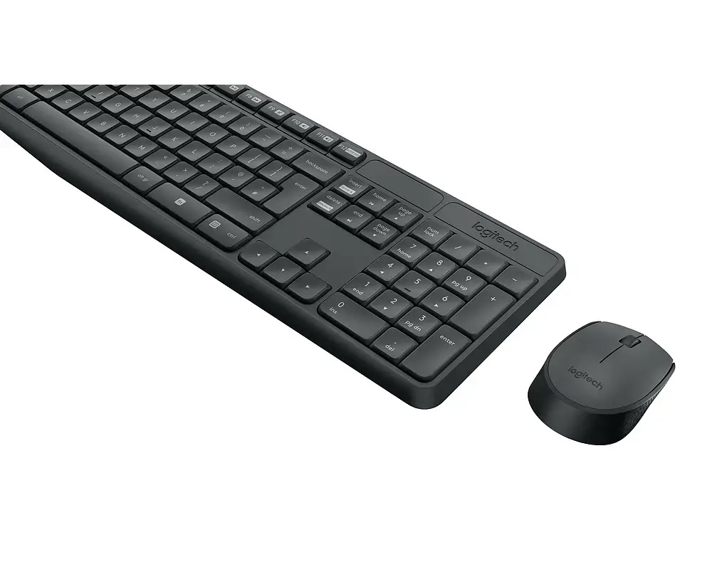 FR DT Logitech MK235 Grijs Wireless Ret (Franse layout) - Afbeelding 4
