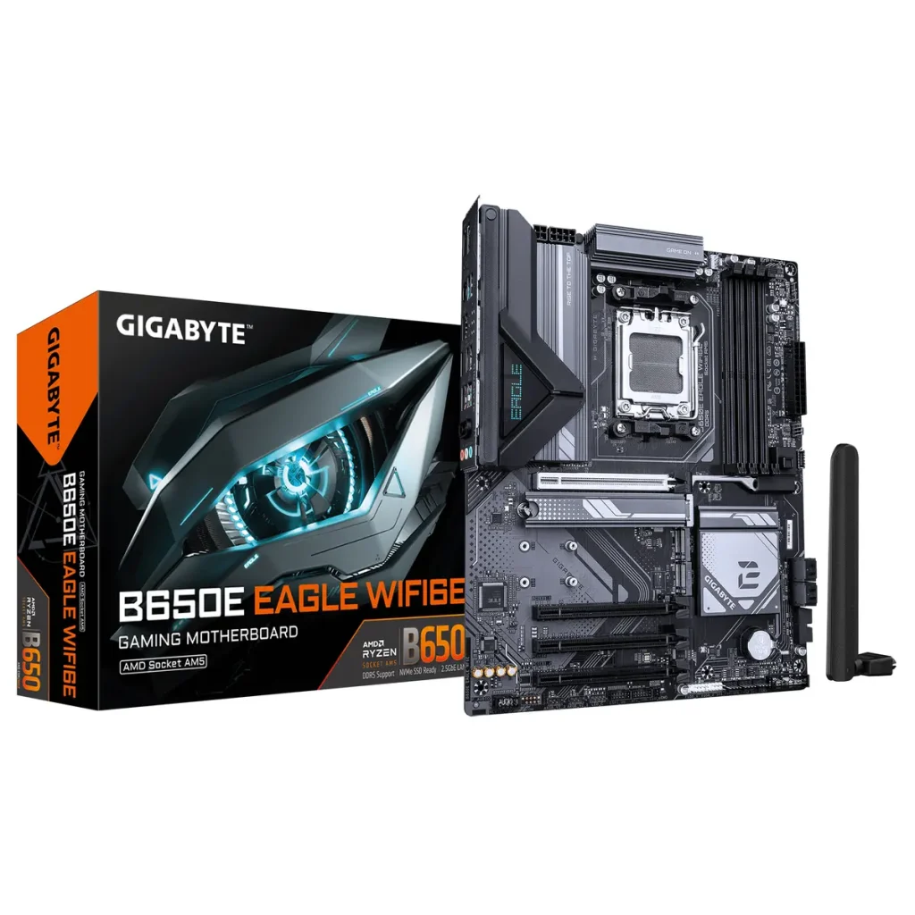 Gigabyte AM5 B650E EAGLE WF6 - DDR5/2xM.2/2xDP/HDMI/µATX