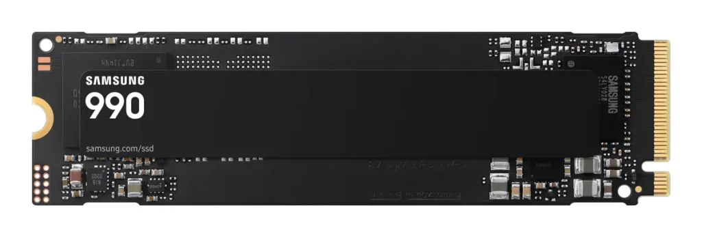 2TB M.2 PCIe NVMe Samsung 990 TLC/7250/6450
