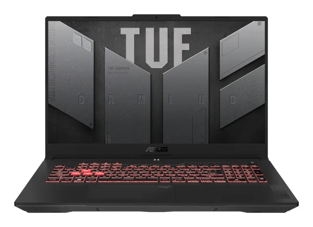 ASUS 17,3" R7-7/16GB/512GB/FHD 144Hz/4050 6GB/NoOS Grijs
