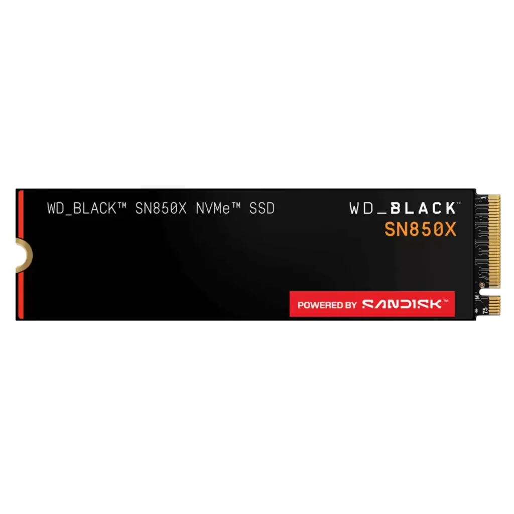 2TB M.2 PCIe NVMe WD Black SN850X 7300/6600