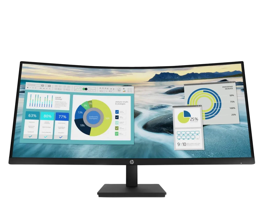 34" HP P34hc G4 Curved/WQHD/DP/HDMI/4xUSB/Speaker/VA