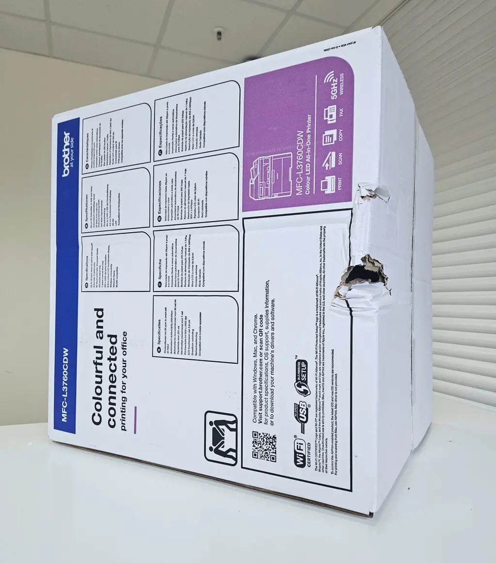Brother MFC-L3760CDW LED KLEUR/AIO/WLAN/ FAX/ Wi-Zw