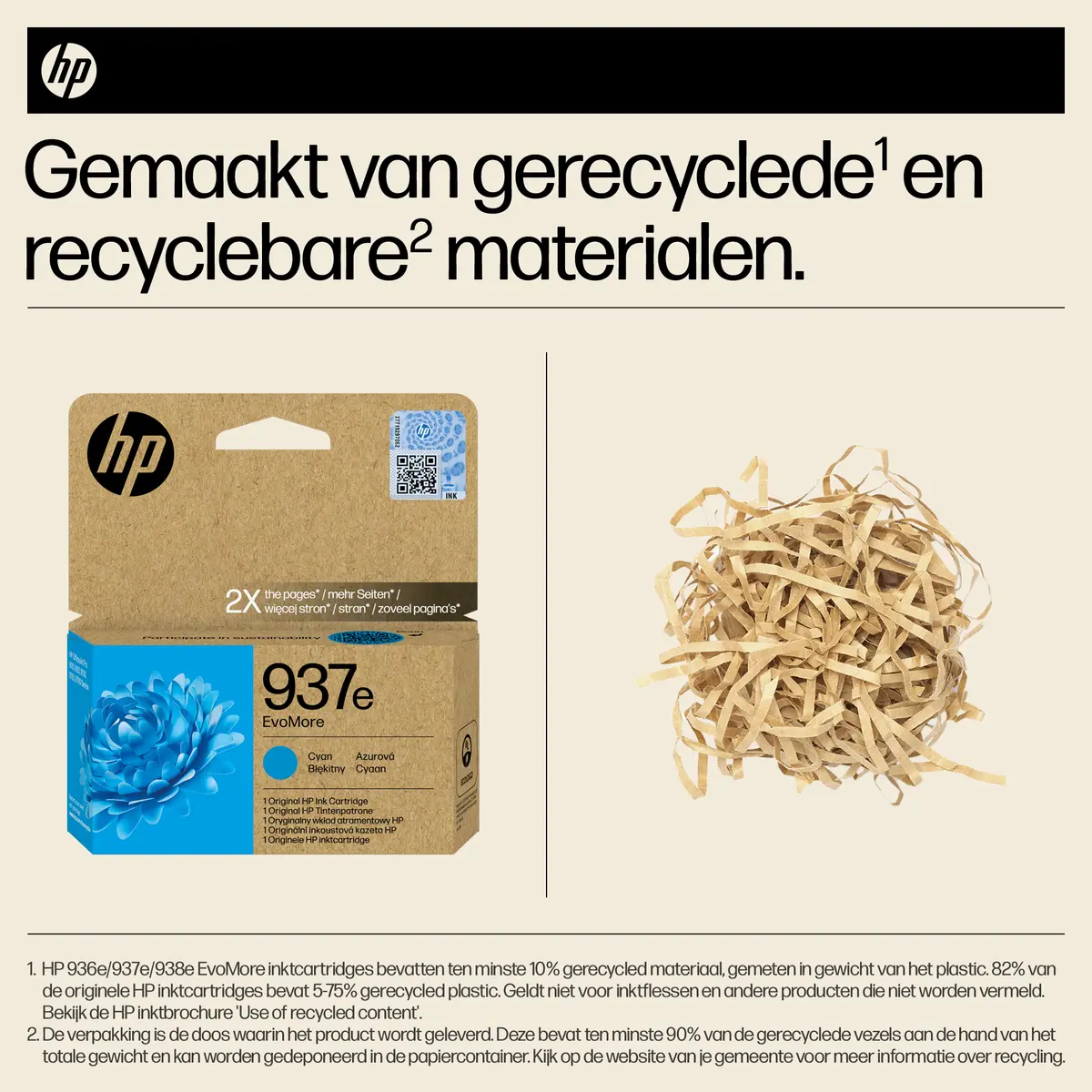 HP No.937e Cyaan EvoMore 1.650 pagina`s (Origineel) - Afbeelding 7