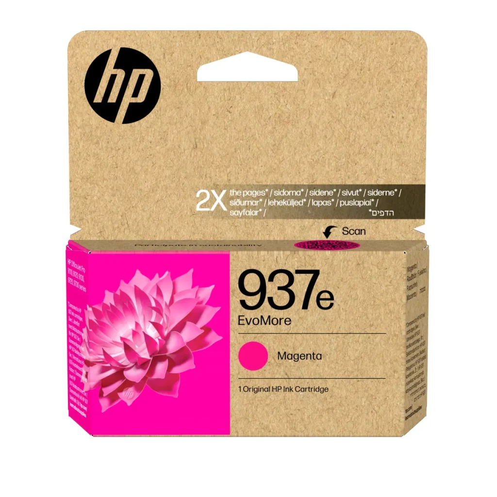 HP No.937e Magenta EvoMore 1.650 pagina`s (Origineel)