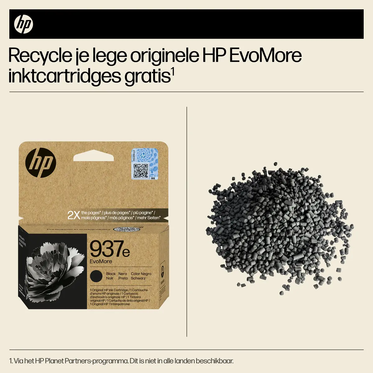 HP No.937e Zwart EvoMore 2.500 pagina`s (Origineel) - Afbeelding 7