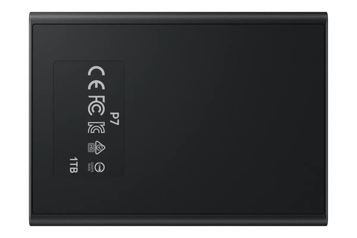 1TB Samsung P7 NVMe/Zwart/USB-C/4000/3700 - Afbeelding 4