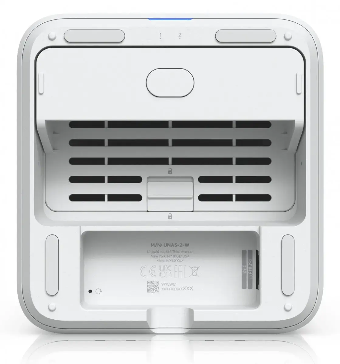 Ubiquiti UNAS 2 2bay/2.5Gbps/USB-C/PoE++ Wit - Afbeelding 7