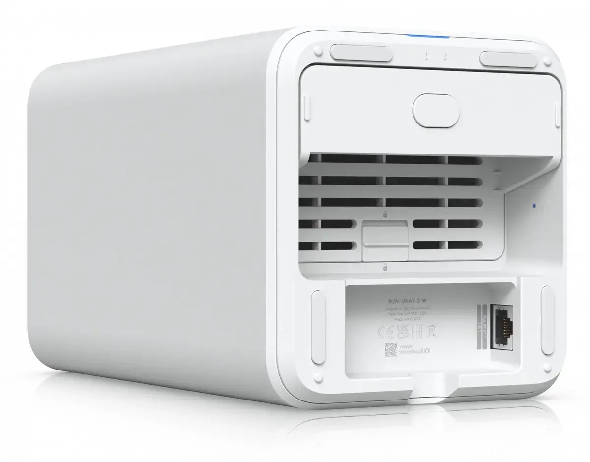 Ubiquiti UNAS 2 2bay/2.5Gbps/USB-C/PoE++ Wit - Afbeelding 8