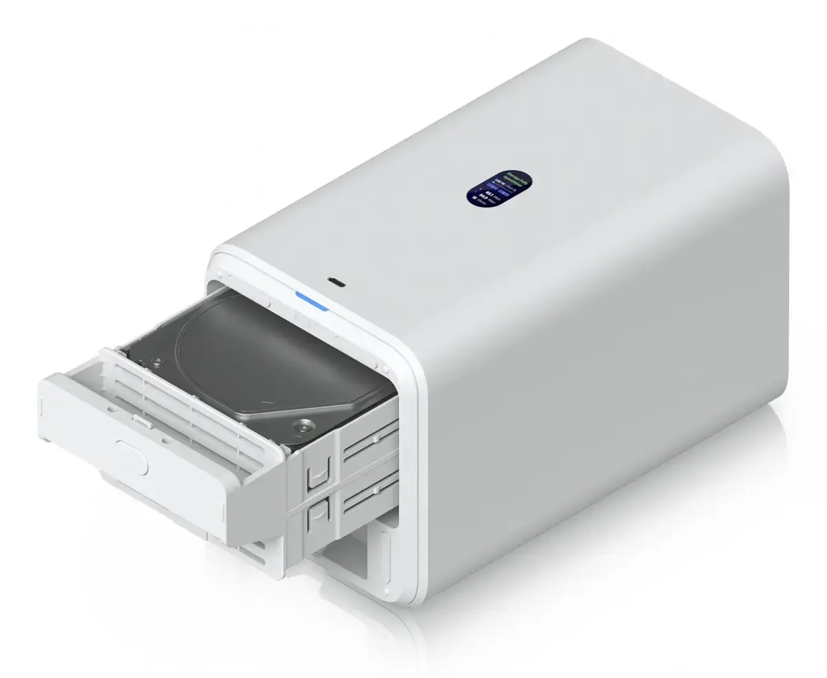 Ubiquiti UNAS 2 2bay/2.5Gbps/USB-C/PoE++ Wit - Afbeelding 9