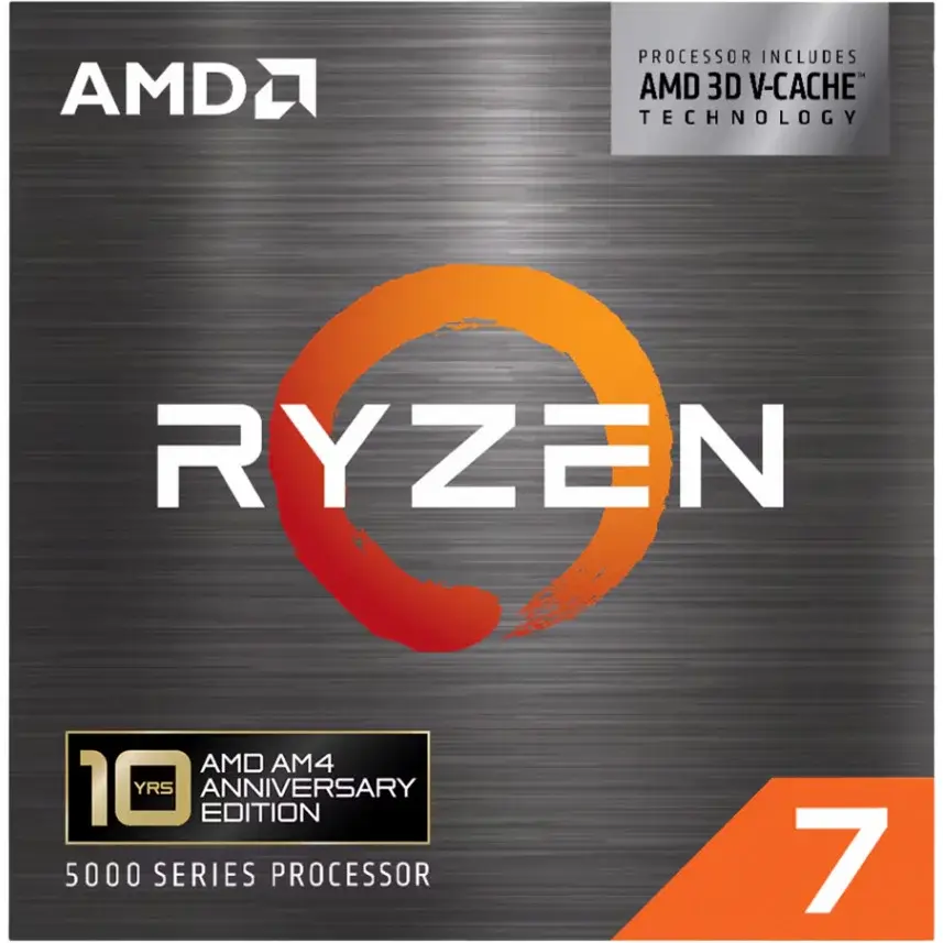 AM4 AMD Ryzen 7 5800X3D 105W/C8T16/4.5GHz/BOX-no Cooler - Afbeelding 2