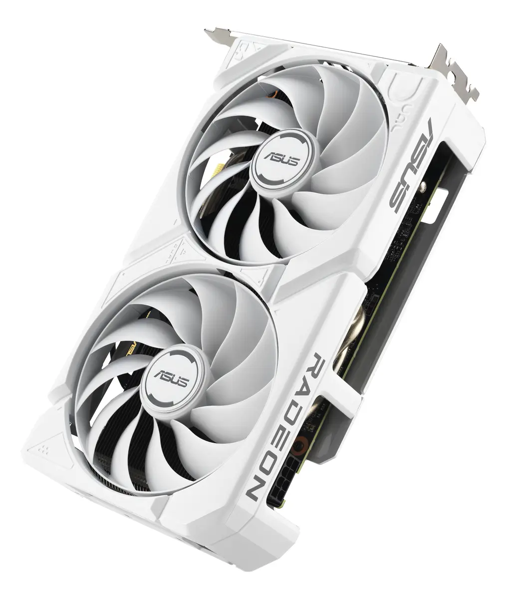 9060XT ASUS DUAL RX 16GB/2xDP/HDMI/2,5slot -Wit - Afbeelding 14