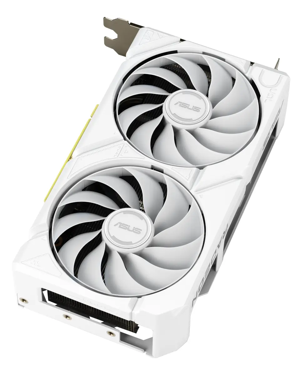 9060XT ASUS DUAL RX 16GB/2xDP/HDMI/2,5slot -Wit - Afbeelding 5