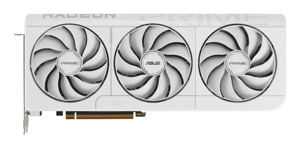 9070XT ASUS PRIME RX OC 16GB/3xDP/HDMI/2,5slot -Wit