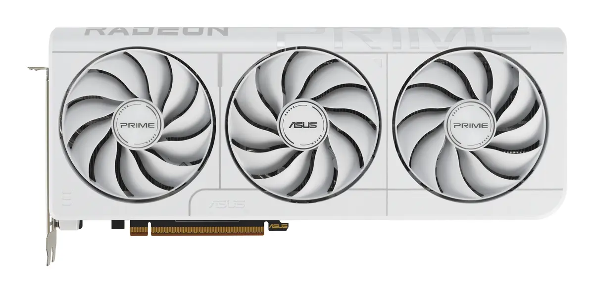 9070XT ASUS PRIME RX OC 16GB/3xDP/HDMI/2,5slot -Wit