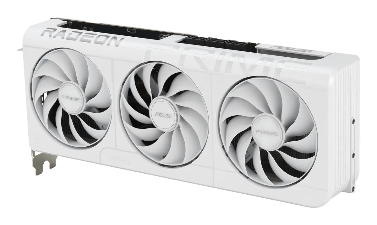9070XT ASUS PRIME RX OC 16GB/3xDP/HDMI/2,5slot -Wit - Afbeelding 6