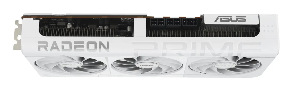 9070XT ASUS PRIME RX OC 16GB/3xDP/HDMI/2,5slot -Wit - Afbeelding 7