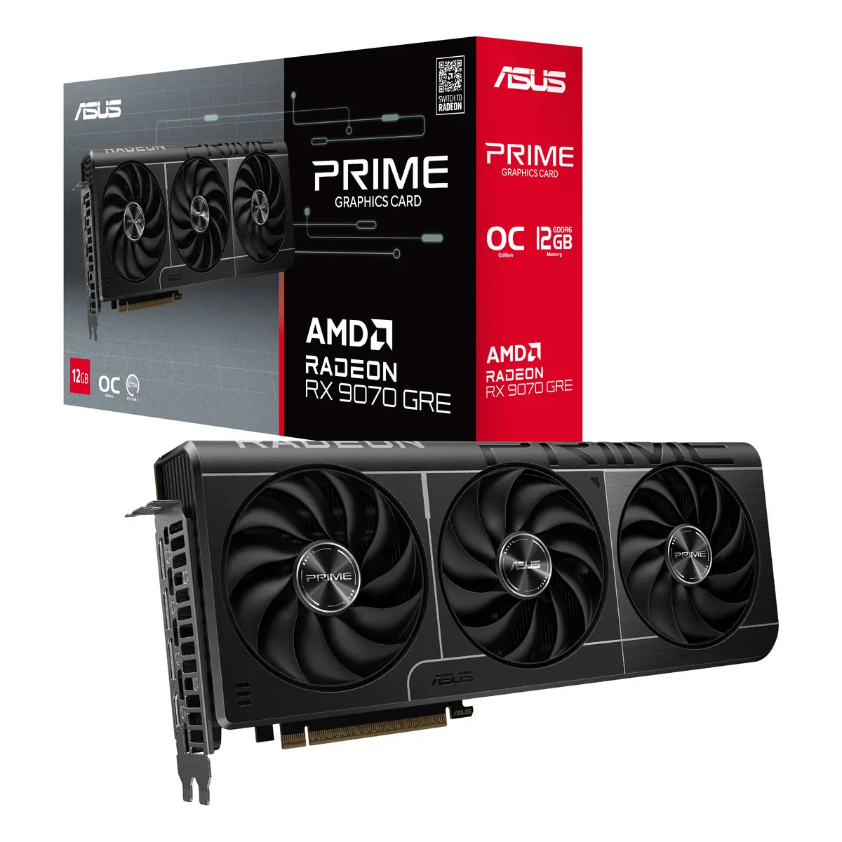 9070 ASUS PRIME RX GRE OC 12GB/3xDP/HDMI/2,5slot - Afbeelding 11